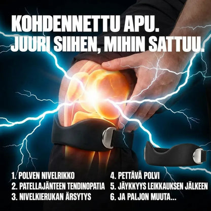 KneeFlex-polvihihna polvikipuun – kohdennettu apu polvilumpion alle