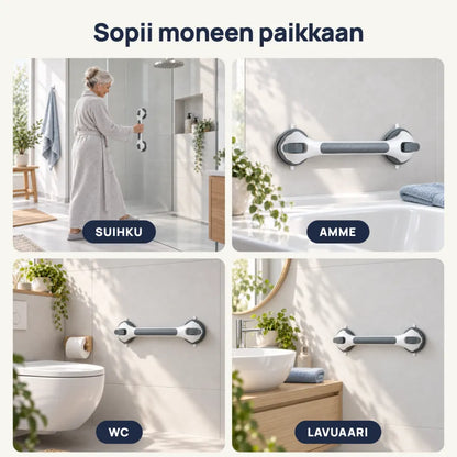 Vilho™-tukikahva suihkussa, ammeessa, WC:ssä ja lavuaarin vieressä